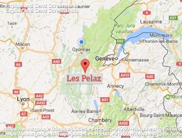 situer les pelaz sur google maps